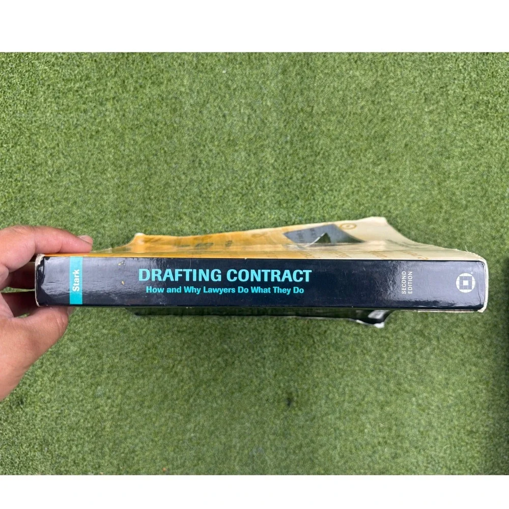 Drafting‎ Contracts 2nd Edition Tina L Stark Aspen Law Textbook